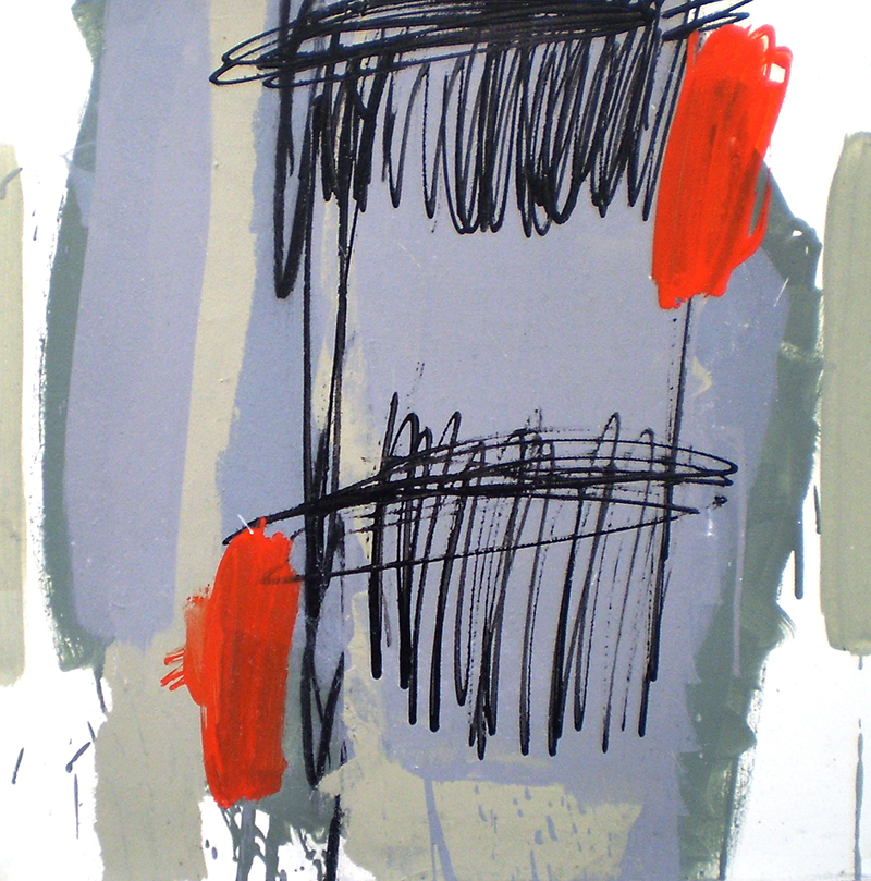 Quellort 2010;Acryl-Leinwand,;50 x 50 cm;680 - Galerie Wroblowski